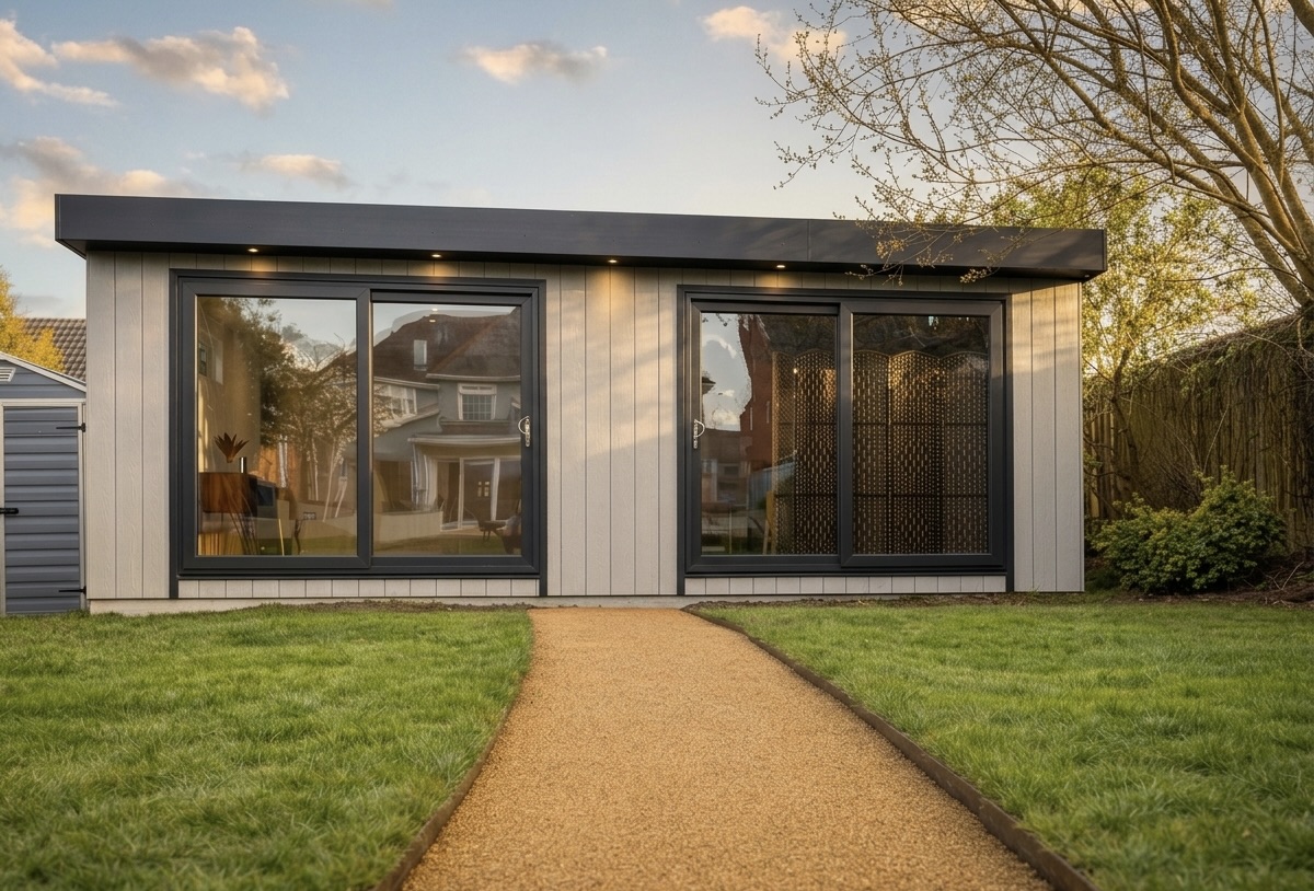 House of WB private beauty studio exterior, Cosby Leicestershire